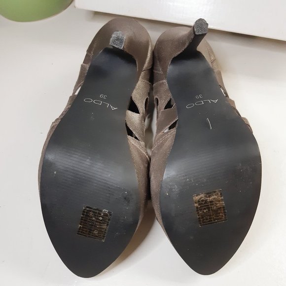 ALDO Campbell Heels - Metallic Grey - Picture 4 of 10